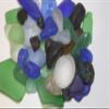 Southern Metal 8 pounds of Large Chunky Satin Smooth Sea Glass Vase Fillers Sizes of 1/2 inch to 2 1/2 inches and up, Quality Inspected, Machine Tumbled, Chunky L view 2