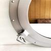 11.5" Mirror Porthole Silver Powder Coated Finish Wall Hanging Nautical Home Decorative view 4