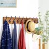 WEBI Coat Rack Wall Mount,10 Hooks,38 9/16" Long Coat Hooks Wall Mounted Rustic,16" Hole to Hole,Wood Coat Hanger Wall,Hook Rack Hooks for Hanging Coats,Jacket,Clothes,Hats,2 Packs view 4