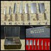 GLW Sword Boutique 1 Sets 7 Pcs Hand Forged Longquan Home Kitchen Knife Chef Kitchen Knife Chinese Kitchen Knife view 1