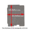 2PCS Waveguide Cover for Frigidaire 5304462314,Microwave Oven Parts Mica Slice,Replace Directly with the same Appearance,Suitable for Multiple Models view 2