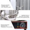 Li Bai Shawarma Machine Electric Vertical Kebab Grill Gyro Rotisserie Oven Meat Broiler with 2 Heating Tubes Stainless Steel Body 110V For Home Restaurant KitchenRegistered Design Patent view 3