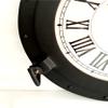 Antique Marine 20" Brass Ship Black Porthole Clock Nautical Wall Clock Home Decor view 4