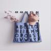 Design letters Favourite Tote Bags for Women | Canvas Tote Bag for Girl, Teacher, Mother | Shopping bags with Strap | Work Tote Bag Reusable | Cotton Tote Bag Oeko-Tex Certified | Grocery Shopping Bag view 3