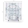 Atlanta International Airport (ATL) VFR Class B Enhancement Graphics Aeronautical Chart Shower Curtains, 71" x 74" view 3