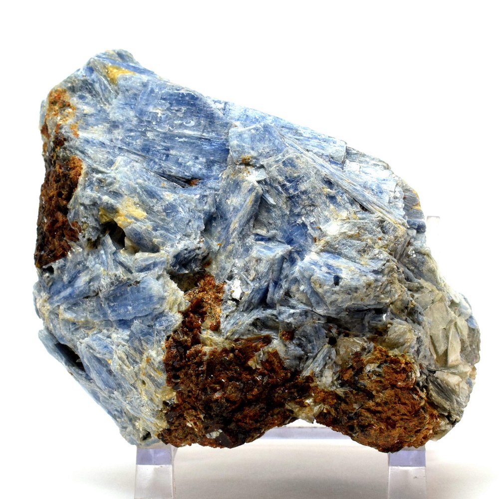 4.2" Rich Blue Kyanite Cluster in Matrix Natural Sparkling Crystal Rough Mineral Gemstone Specimen - Brazil