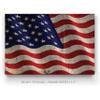 Renditions Gallery Canvas Nationalistic Wall Art Home Paintings & Prints Artwork Waving American Flag Modern Patriotic Canvas Pride Decorations for Bedroom Office Kitchen - 24"x32" LT25 view 2