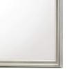 Benjara Square Molded Wooden Frame Dresser Mirror- Antique Silver view 3