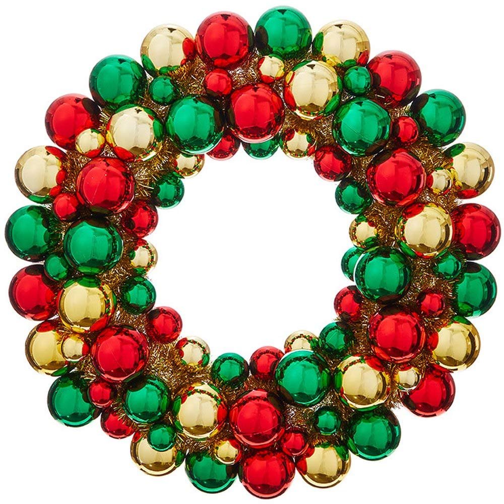 RAZ Imports Nutcracker Traditions 20" Ball Wreath