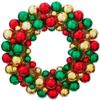 RAZ Imports Nutcracker Traditions 20" Ball Wreath view 1