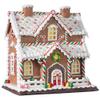 RAZ Imports Kringle Candy Co. 12.25" Gingerbread Lighted House view 1