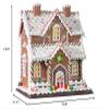 RAZ Imports Kringle Candy Co. 12.25" Gingerbread Lighted House view 2