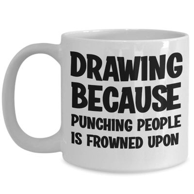 Drawing Mug for Daughter Appreciation Gift for Artist Drawing