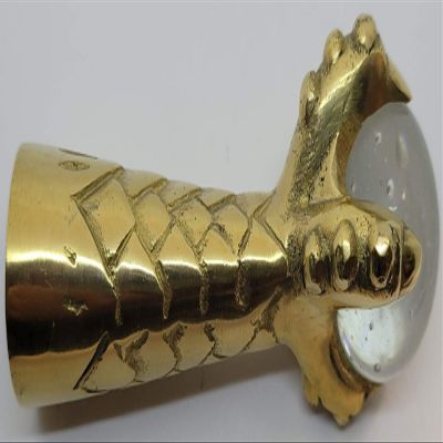 WSI Brass & Glass Ball Claw Foot