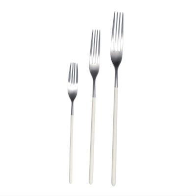 Broggi Fork Set of 3, White