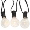 Kurt S. Adler UL 10-Light G40 Warm White LED Clear Glass Light Set view 1