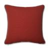 Pillow Perfect Outdoor/Indoor Calvin The Crab Throw Pillow, 16.5" x 16.5", Orange view 2