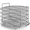 Goldlion Dehydrator Rack Compatible with Instant Pot 6 Quart Stainless Steel Stand Accessories for Air Fryer Crisp Lid view 1