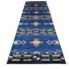 champion rugs Native American Navajo Aztec Indian Navajo Aztec Navy Blue Area Rug (2 Feet X 7 Feet Runner) view 1