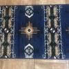 champion rugs Native American Navajo Aztec Indian Navajo Aztec Navy Blue Area Rug (2 Feet X 7 Feet Runner) view 2