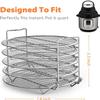 SICHEER Dehydrator Rack Stainless Steel Stand Accessories Compatible with Instant Pot Air Fryer Crisp Lid 6 Quart view 2
