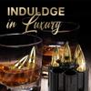 Metal Whiskey Stones - Valentines Day Gift for Him | 6 Steel Whiskey Rocks | Metal Ice Cubes to Chill Bourbon, Scotch in Your Whisky Glass - Cool Whiskey Gifts for Men, Boyfriend Valentines Day Gift view 2