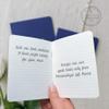 Custom Vow Book Wedding Vows Personalized Renewal His Her Bride Groom Notebooks Navy Gold - Set of 2 Books view 2