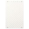 Tok Mark Traders SKDIS Pegboard, White, 36x56 cm, Fibreboard, Home & Office Use view 1