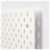 Tok Mark Traders SKDIS Pegboard, White, 36x56 cm, Fibreboard, Home & Office Use view 2