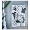 Tok Mark Traders SKDIS Pegboard, White, 36x56 cm, Fibreboard, Home & Office Use view 3