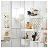 Tok Mark Traders SKDIS Pegboard, White, 36x56 cm, Fibreboard, Home & Office Use view 4