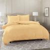 1500 Thread Count Egyptian Cotton Ultra Soft & Durable 1-PC Duvet Cover (with Zipper Closure & Use Corner Ties) Solid (Full/Queen, Beige) view 1