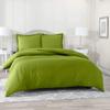 1500 Thread Count Egyptian Cotton Ultra Soft & Durable 1-PC Duvet Cover (with Zipper Closure & Use Corner Ties) Solid (Full/Queen, Sage Green) view 1