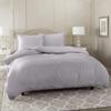 1500 Thread Count Egyptian Cotton Ultra Soft & Durable 1-PC Duvet Cover (with Zipper Closure & Use Corner Ties) Solid (Super King, Silver Grey) view 1