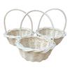 Small Woven Flower Basket (Pack of 3) view 1