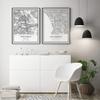 Stockholm map poster print | Modern black and white wall art | Scandinavian home decor | Sweden City prints artwork | Fine art posters 20x30 view 4