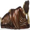 Exotic India Mahaparinirvana Buddha (Tibetan Buddhist) - Brass Statue view 3