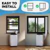 AIRO COMFORT Portable Air Conditioner 14000 BTU for Room 700 sq. ft, Floor Standing AC Unit with Remote Control & DYI Installation Kit view 4