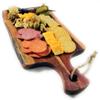 Acacia Charcuterie Board with Natural Live Edge & Handle - Wood Cheese Board - Decorative Wooden Serving & Cutting Board - Housewarming, Mothers Day, New Home & Wedding Gifts (18 x 8) view 2