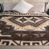 Alpaca and Sheep Wool Blanket | 50% Alpaca & 50% Sheep | Made in Per view 3