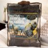 Alpaca and Sheep Wool Blanket | 50% Alpaca & 50% Sheep | Made in Per view 4