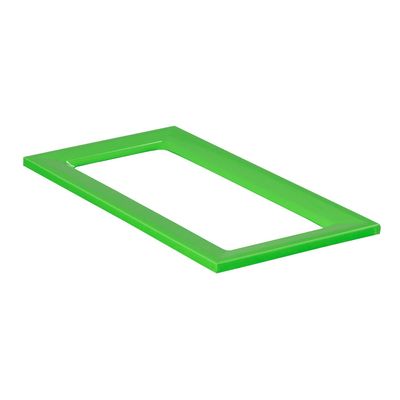 Safco Mixx Recycling Center, Rectangular Lid