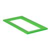 Safco Mixx Recycling Center, Rectangular Lid view 1