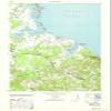 1953 Wakefield, VA - Virginia - USGS Historical Topographic Map : 44in x 59in, Large Wall Art Map view 1