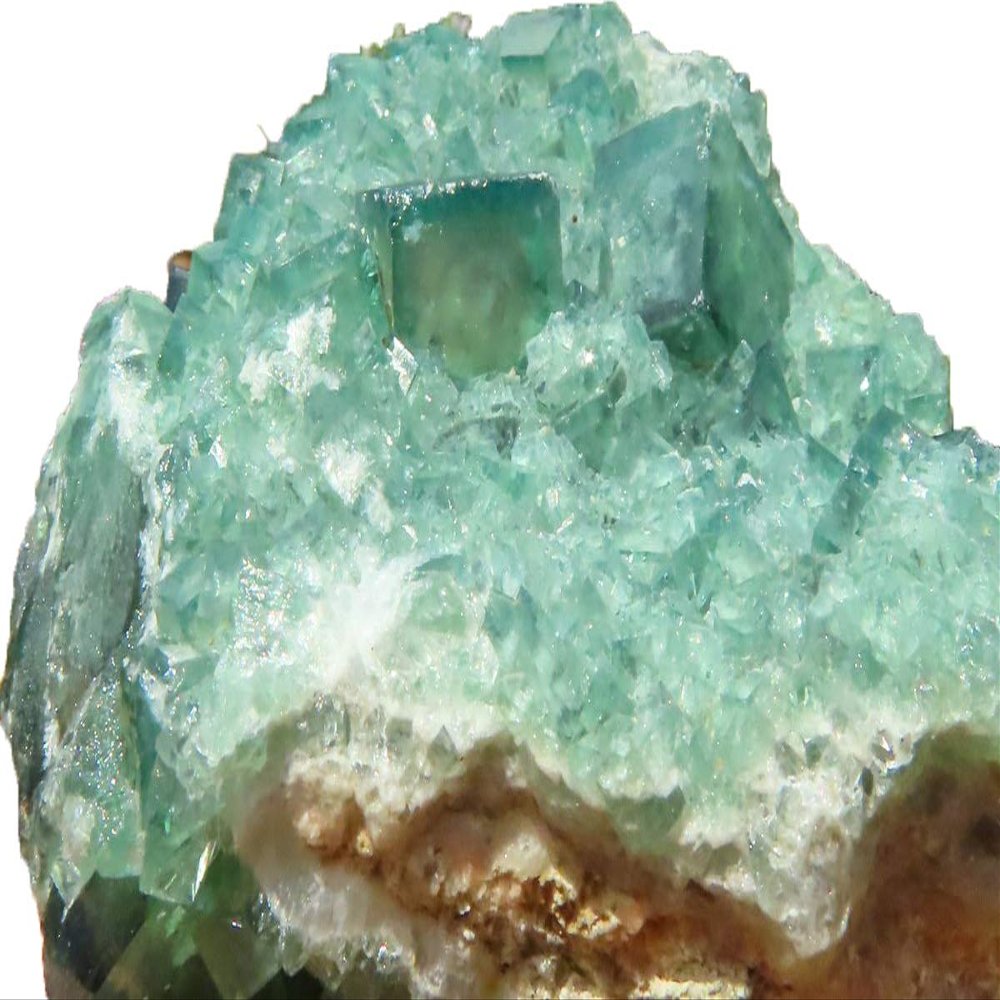 StarStuff.Rocks Mineral, Crystal, and Rock Collection: Authentic Minerals from Africa (Deep Green Fluorite)