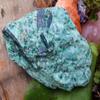 StarStuff.Rocks Mineral, Crystal, and Rock Collection: Authentic Minerals from Africa (Blue Kyanite in Fuschite) view 2