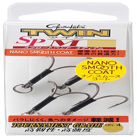 Gamakatsu TGW Twin SP-M Big Bait SP Treble Hook, Rose, Rose