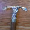 NAUTICAL GIFT STORE New Walking Stick with Brass Anchor Handle and Wooden Shaft view 1