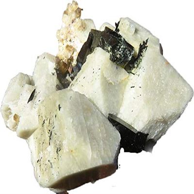 StarStuff.Rocks Mineral, Crystal, and Rock Collection: Authentic Minerals from Africa (Pink Tourmaline in Quartz)