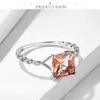 Bansriracha Turkish Sultanite Gemstone Ring for Women Sterling 925 Silver Jewelry Ring Princess Cut Stone Anniversary Wedding Bride (5) view 3